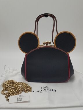 Coach - Mickey Mouse Kisslock Bag